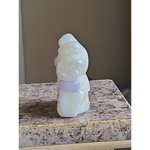 Vintage Fenton Opalescent Hand Painted Clown Figurine Signed Marked Beautiful! - Picture 2 of 6